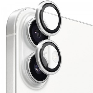 Защитное стекло BlueO Metal на камеру для Apple iPhone 17 (6.3") Серебряный / Silver