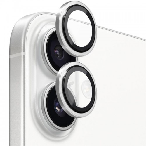 Защитное стекло BlueO Metal на камеру для Apple iPhone 17 (6.3") Серебряный / Silver