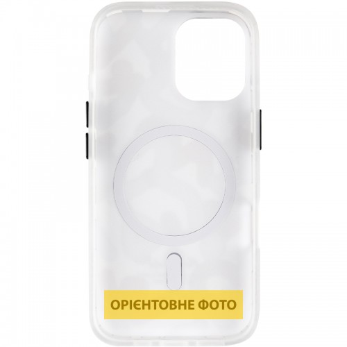 TPU чехол Pastel Chaos с MagSafe для Apple iPhone 16 (6.1") Бежевый