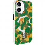 TPU чехол Pastel Chaos с MagSafe для Apple iPhone 17 (6.3") Green