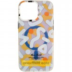 TPU чехол Pastel Chaos с MagSafe для Apple iPhone 17 Air (6.5") Белый
