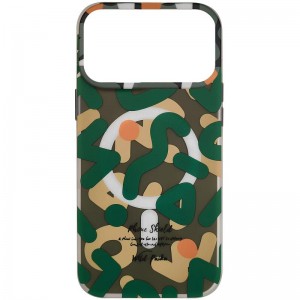 TPU чохол Pastel Chaos with MagSafe для Apple iPhone 17 Pro (6.3") Green