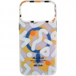 TPU чехол Pastel Chaos с MagSafe для Apple iPhone 17 Pro Max (6.9") Белый