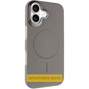 Чехол PC Dream с MagSafe для Apple iPhone 17 (6,3") серый