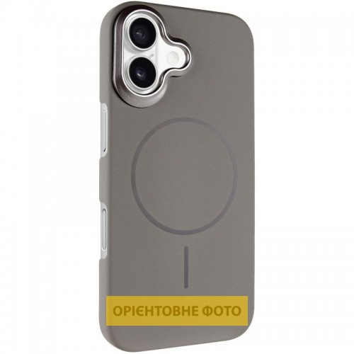 Чехол PC Dream с MagSafe для Apple iPhone 17 (6,3") серый