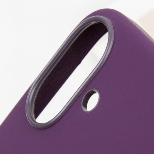 Чохол Silicone case (AAA) with Magsafe and Animation (button) для Apple iPhone 16 Plus (6.7") Plum