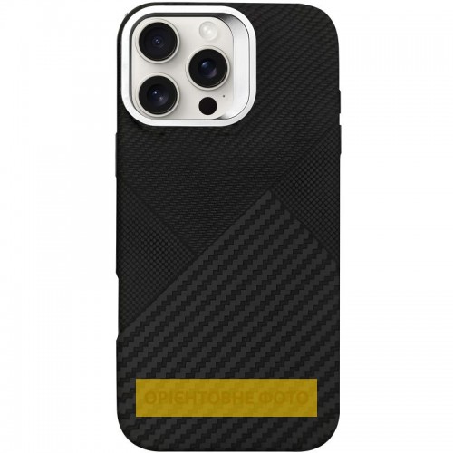 TPU чохол Pixel Craft with MagSafe для Apple iPhone 16 (6.1") Graphite Flow