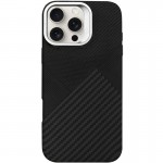 Чехол TPU Pixel Craft с MagSafe для Apple iPhone 16 Pro (6.3") Graphite Flow