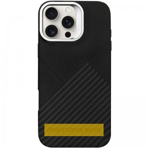 TPU чохол Pixel Craft with MagSafe для Apple iPhone 17 Pro (6.3") Graphite Flow