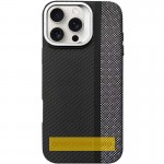 TPU чохол Pixel Craft with MagSafe для Apple iPhone 17 Pro (6.3") Carbon Line