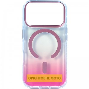 Чехол TPU+PC Phantom с MagSafe для Apple iPhone 17 (6.3") Розовый