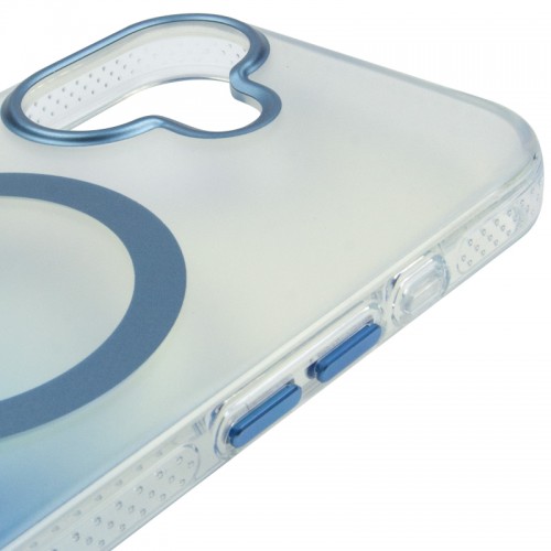 Чохол TPU+PC Phantom with MagSafe для Apple iPhone 17 (6.3") Blue