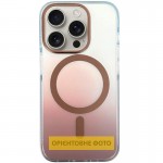 Чехол TPU+PC Phantom с MagSafe для Apple iPhone 17 Air (6,5") Rose Gold