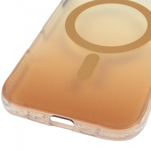 Чехол TPU+PC Phantom с MagSafe для Apple iPhone 17 Air (6.5") Золотой