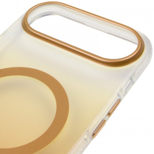Чехол TPU+PC Phantom с MagSafe для Apple iPhone 17 Air (6.5") Золотой