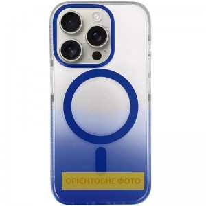 Чехол TPU+PC Phantom с MagSafe для Apple iPhone 17 Pro (6,3") Синий