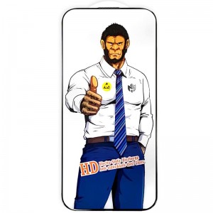 Захисне скло 5D Anti-static Pro (тех.пак) для Apple iPhone 17 Air (6.5") Чорний