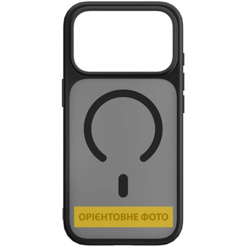 TPU+PC чехол Blueo Skin Friendly Frosted with MagSafe для Apple iPhone 17 Air (6.5") Чёрный