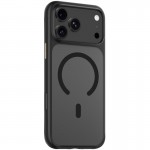 TPU+PC чехол Blueo Skin Friendly Frosted with MagSafe для Apple iPhone 17 Pro Max (6.9") Чёрный