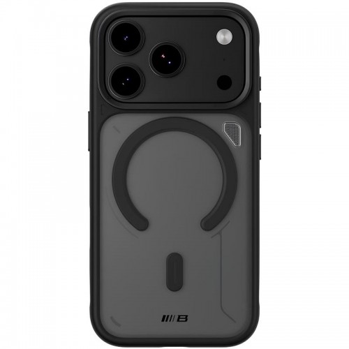 Чехол TPU+PC Blueo Frosted Heat Dissipation Stand с MagSafe для Apple iPhone 17 Pro Max (6,9") Чёрный