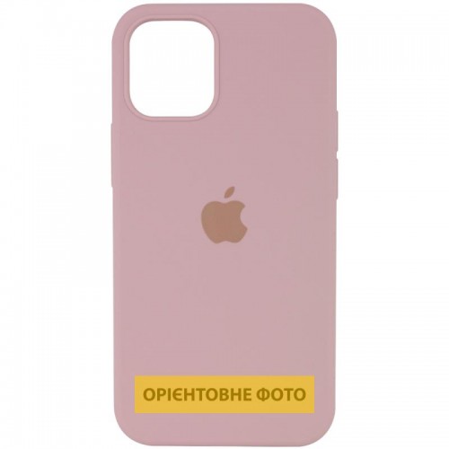 Чехол Silicone Case Full Protective (AA) для Apple iPhone 17 (6.3") Розовый / Pink Sand