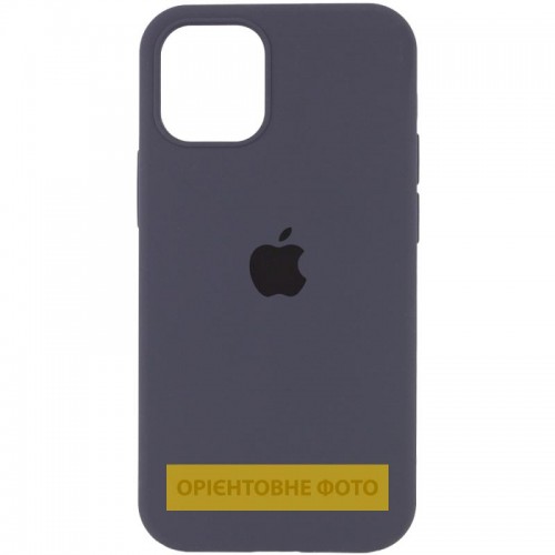 Чехол Silicone Case Full Protective (AA) для Apple iPhone 17 Air (6.5") Серый / Dark Gray