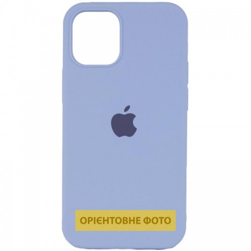 Чехол Silicone Case Full Protective (AA) для Apple iPhone 17 Air (6.5") Голубой / Lilac Blue