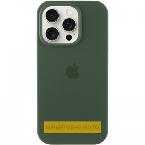 Чехол Silicone Case Full Protective (AA) для Apple iPhone 17 Air (6.5") Зелёный / Cyprus Green