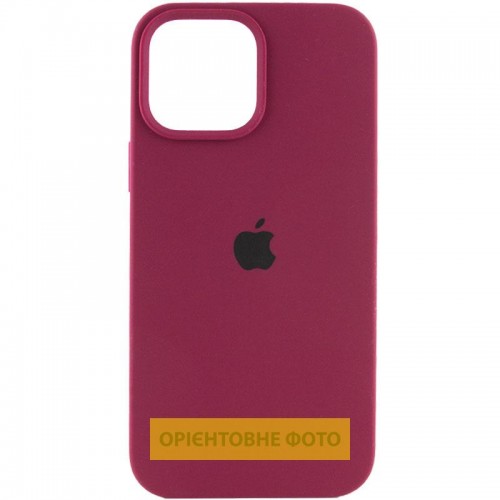 Чехол Silicone Case Full Protective (AA) для Apple iPhone 17 Air (6.5") Бордовый / Maroon