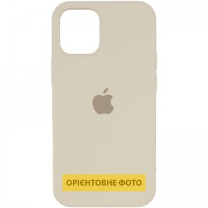 Чехол Silicone Case Full Protective (AA) для Apple iPhone 17 Air (6.5") Бежевый / Antique White