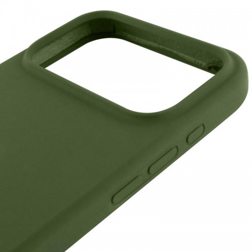 Чехол Silicone Case Full Protective (AA) для Apple iPhone 17 Pro (6.3") Зелёный / Dark Olive