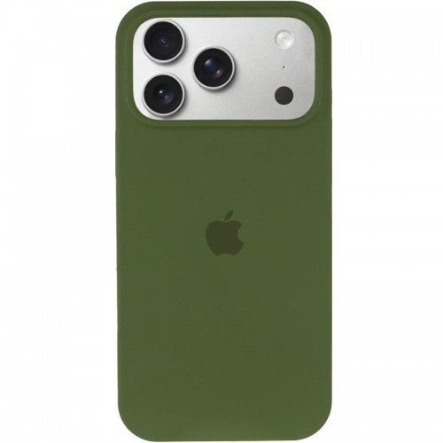 Чохол Silicone Case Full Protective (AA) для Apple iPhone 17 Pro Max (6.9") Зелений / Dark Olive