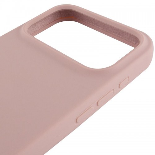 Чохол Silicone Case Full Protective (AA) для Apple iPhone 17 Pro Max (6.9") Рожевий / Pink Sand