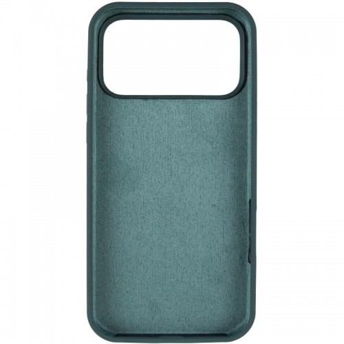 Чохол Silicone Case Full Protective (AA) для Apple iPhone 17 Pro Max (6.9") Зелений / Forest green