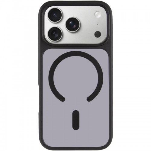 TPU+PC чохол Metal Buttons with MagSafe для Apple iPhone 17 Pro (6.3") Чорний / Black