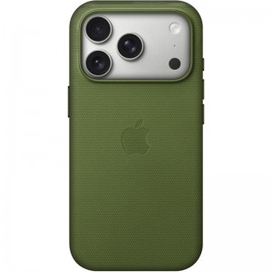 Тканинний чохол TechWoven (AAA) with MagSafe and Animation для Apple iPhone 17 Pro (6.3") Green