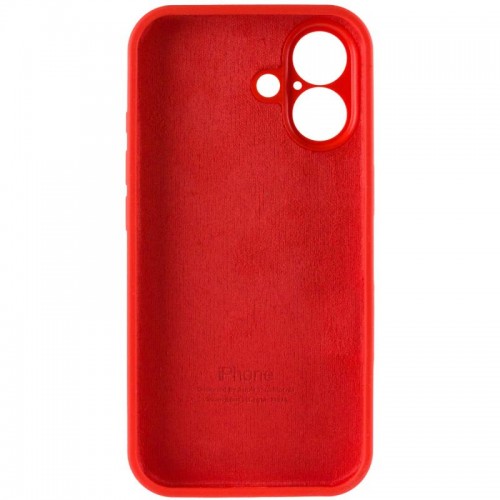 Чохол Silicone Case Full Camera Protective (AA) для Apple iPhone 17 (6.3") Червоний / Red
