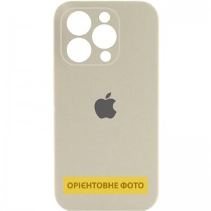 Чохол Silicone Case Full Camera Protective (AA) для Apple iPhone 17 Air (6.5") Бежевий / Antique White