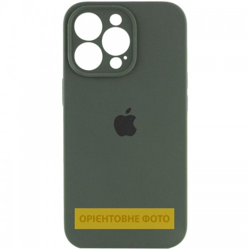 Чохол Silicone Case Full Camera Protective (AA) для Apple iPhone 17 Air (6.5") Зелений / Cyprus Green