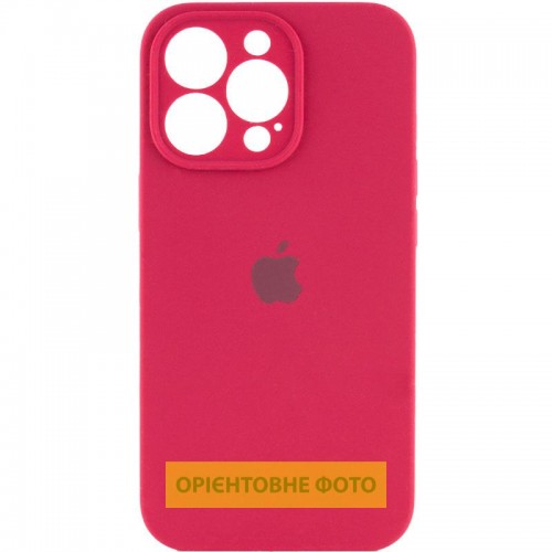 Чохол Silicone Case Full Camera Protective (AA) для Apple iPhone 17 Air (6.5") Червоний / Rose Red