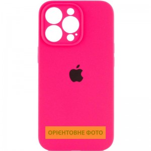 Чохол Silicone Case Full Camera Protective (AA) для Apple iPhone 17 Air (6.5") Рожевий / Barbie pink