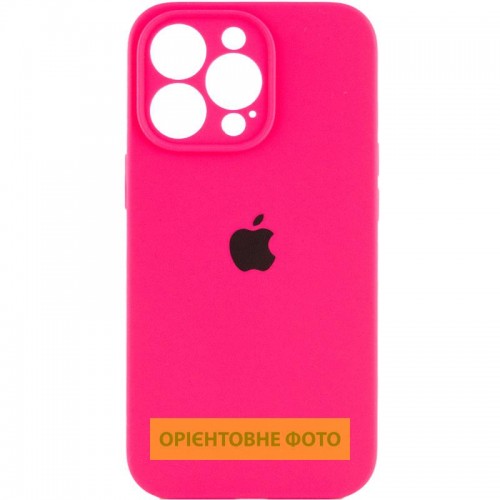 Чохол Silicone Case Full Camera Protective (AA) для Apple iPhone 17 Air (6.5") Рожевий / Barbie pink