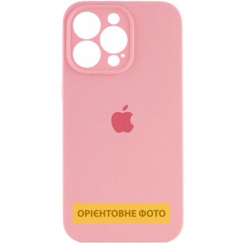 Чохол Silicone Case Full Camera Protective (AA) для Apple iPhone 17 Air (6.5") Рожевий / Light pink