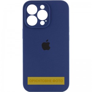 Чохол Silicone Case Full Camera Protective (AA) для Apple iPhone 17 Air (6.5") Синій / Deep navy