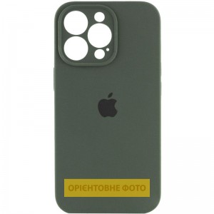 Чохол Silicone Case Full Camera Protective (AA) для Apple iPhone 17 Pro Max (6.9") Зелений / Cyprus Green