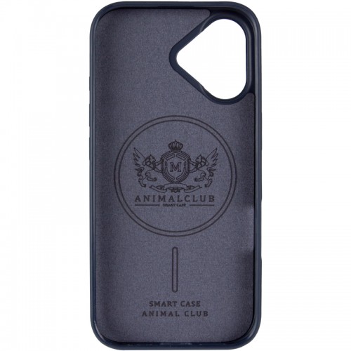 TPU+PC чохол Animal Club для Apple iPhone 16 (6.1") Royal Blue