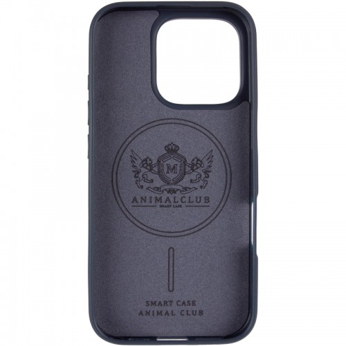 TPU+PC чохол Animal Club для Apple iPhone 16 Pro Max (6.9") Royal Blue