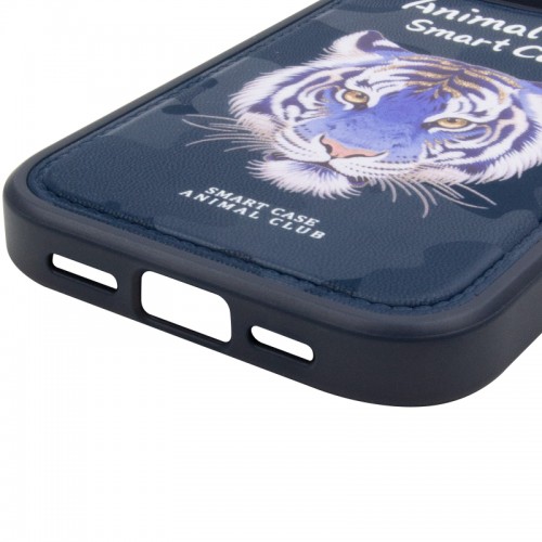 TPU+PC чохол Animal Club для Apple iPhone 16 Pro Max (6.9") Royal Blue