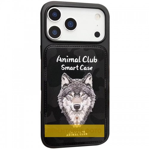 TPU+PC чохол Animal Club для Apple iPhone 17 Air (6.5") Black