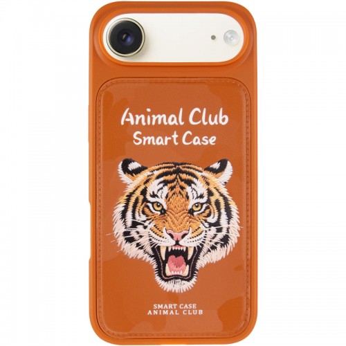 TPU+PC чохол Animal Club для Apple iPhone 17 Air (6.5") Chocolate Brown